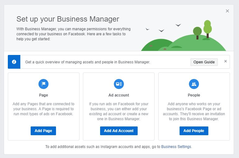 FB Business Settings: Business Account vs Personal Account (Facebook  Business Manager) 